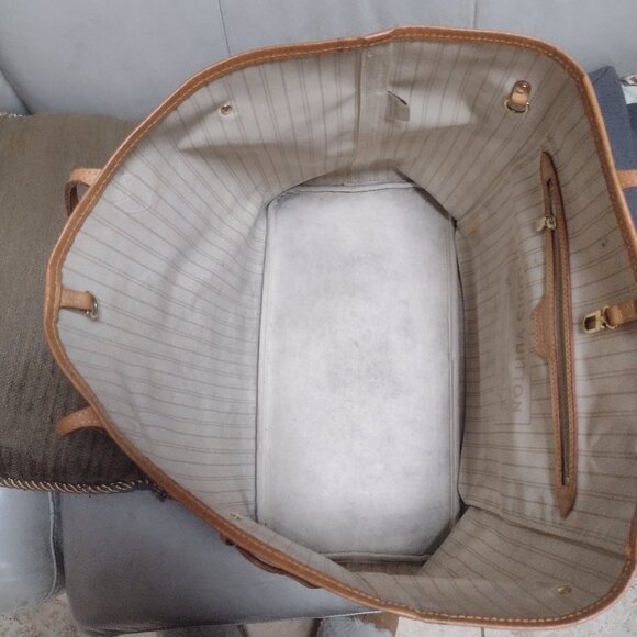 ๐ฏ% Authentic Louis Vuitton Neverfull GM Azur - Picture 4 of 15